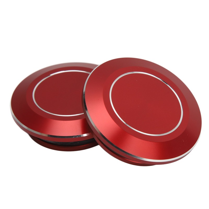 2pcs Motorcycle Frame Hole Cap CNC Aluminum Dustproof Frame Hole
