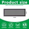 8pcs Floor Vent Mesh Covers, 4x12" Magnetic Air Vent Screen