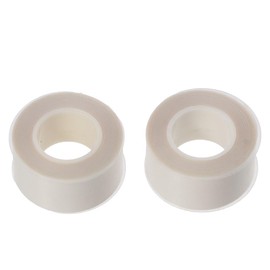 Risedot 2 Rolls Label Tape Refill Replacement, 16mm x 4m Transparent Anti-Oil DIY Label Paper, for Home,Office