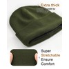 FURTALK Mens Beanie Fleece Lined Winter Hats Double Layered Stylish