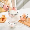 KOMUEE 4 Piece Glass Measuring Cups Set, 5 Oz, 1-Cup,