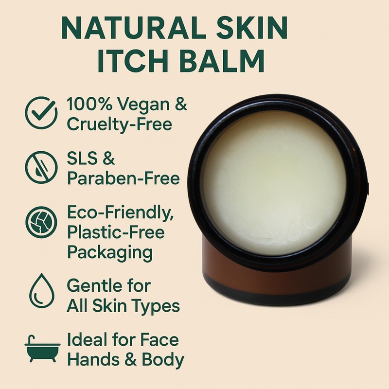 Body Cream for Itchy Skin – Natural Herbal Balm |