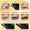 Focipeysa Lash Clusters with Spikes Kit Wispy Eyelash Extensions Kit