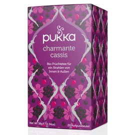Pukka Organic Fruit Tea Charming Cassis 20 Bags