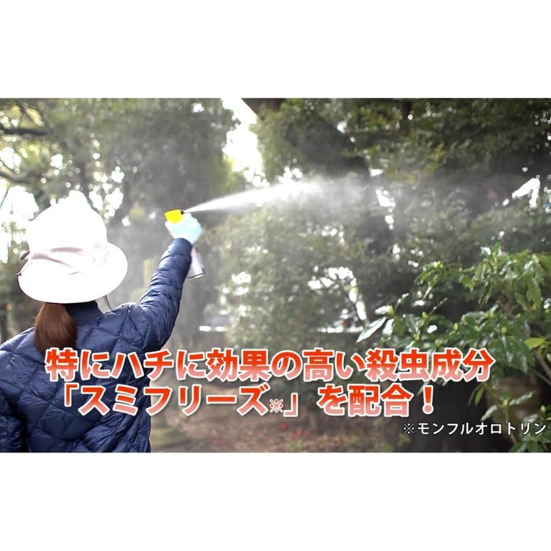 住友化学園芸 不快害虫剤 ハチ・アブエアゾール 480ml ハチ 蜂 巣 駆除 予防