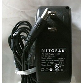 NETGEAR Genuine 12V 1.5A Power Adapter, Model: AD661F & 332-10114-01, DC Barrel Connector, 2-Pin, 18W, Fast Charging, Compatible with Networking Devices
