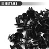 Motoforti Universal Clips Rivets Fastener, 6mm Hole 15mm Head Defender,