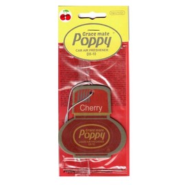 Poppy Grace Mate Classic Cardboard Car Airfreshener Cherry Value Pack 10 Pieces