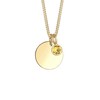 Elli Women's April Birthstone Necklace with Crystals Gold Plated, Silver,