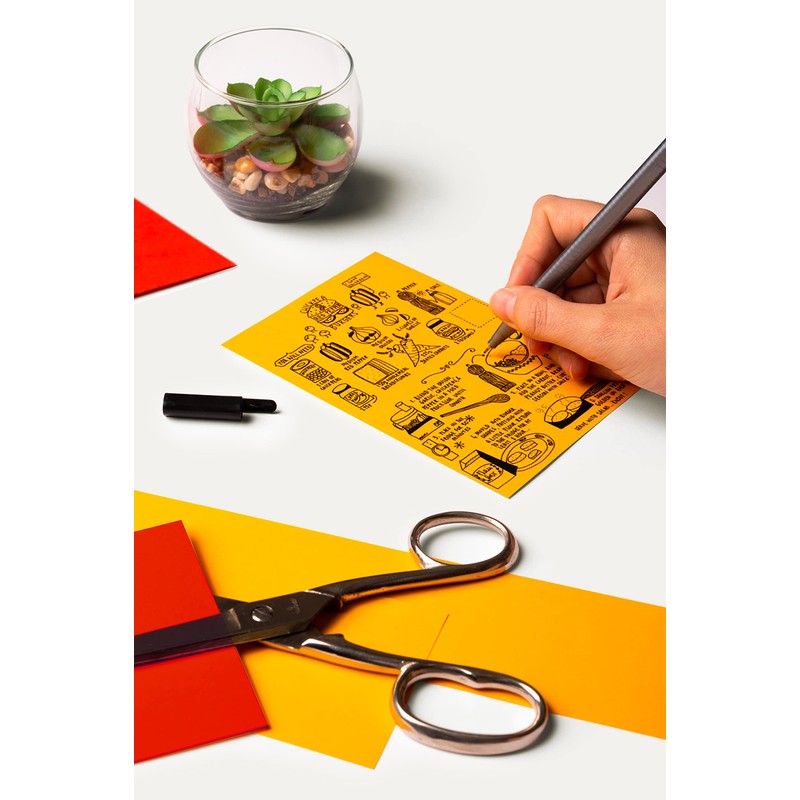 Favini A69X104 Rismaluce Small Mix, Carta Colorata,A4 90 g/Mq, Mix