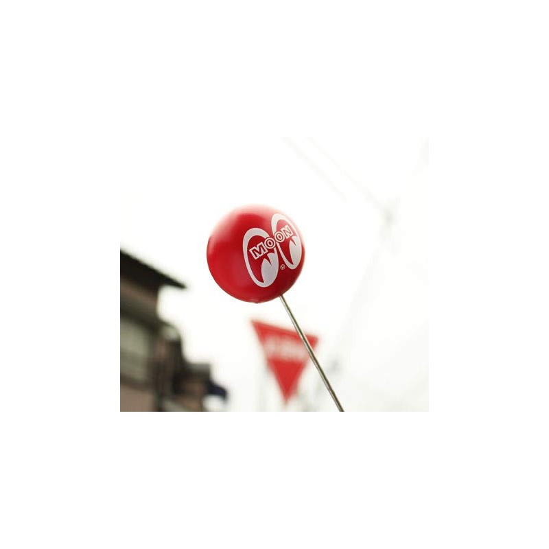MOONEYES Antenna Topper Red _AT-MG015RD-MON
