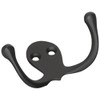 Deltana WDH15U19 Solid Brass Coat and Hat Double Hook