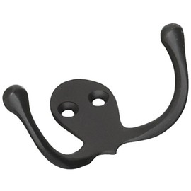 Deltana WDH15U19 Solid Brass Coat and Hat Double Hook