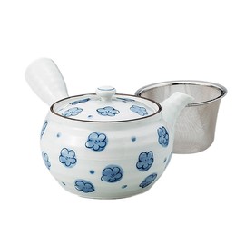 Plum Chirashi 473-12-533 Medium Tea Pot (with Tea Strainer)
