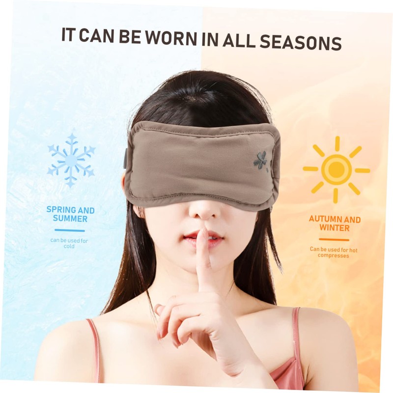 Baluue Weighted Eye Mask with Heat Cold Blocking Eye Pillow
