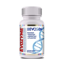 Evogen Evozyme - Enzimas Digestivas Premium para Mujeres y Hombres | Enzimas Digestivas que Favorecen la Absorción y la Utilización de Nutrientes | 60 Cápsulas