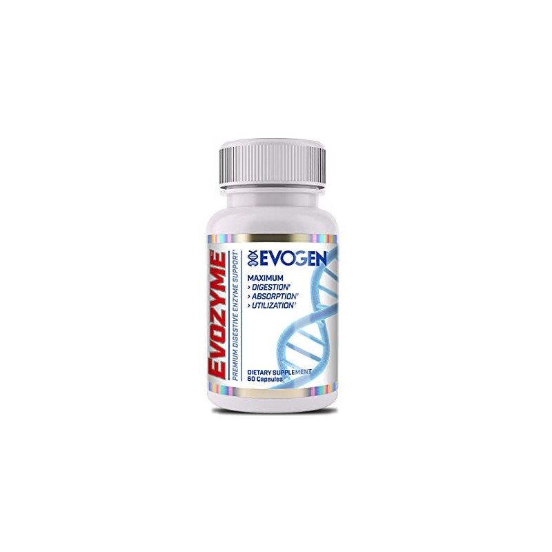 Evogen Evozyme - Enzimas Digestivas Premium para Mujeres y Hombres