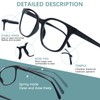 VIDEBLA 4 Pack Progressive Multifocus Reading Glasses for Women Men
