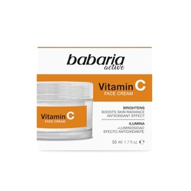 Babaria - Crema Vitamina C | Iluminador Facial | Unifica el Tono y Reduce Arrugas y Manchas | Crema Hidratante Facial para Mujer y Hombre con Ácido Hi