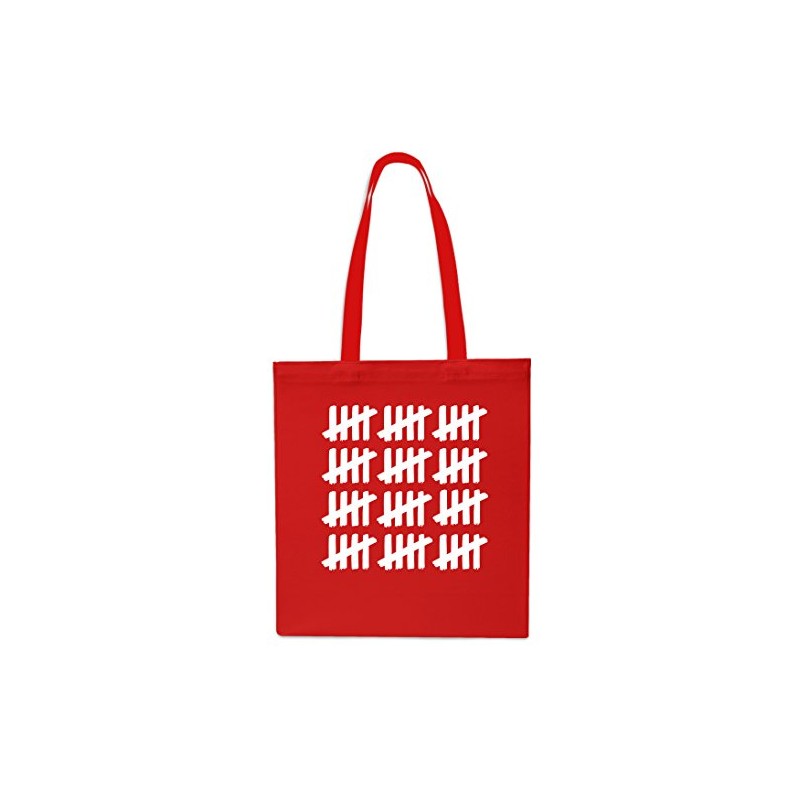 60th Birthday Tally Count Tote Shopping Gym Beach Bag 42cm