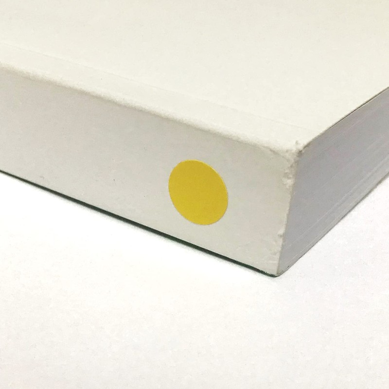 1000 Pieces, 2 cm - Coloured Shape Stickers, Colour Coded