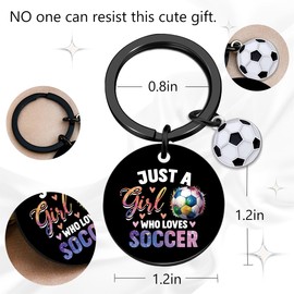 Ikacvb Soccer Gifts For Girls Teens Women Coach Friends Soccers Accessories Keychain Soccer Team Gift Ideas Soccers Stuff For Girls Birthday Christmas