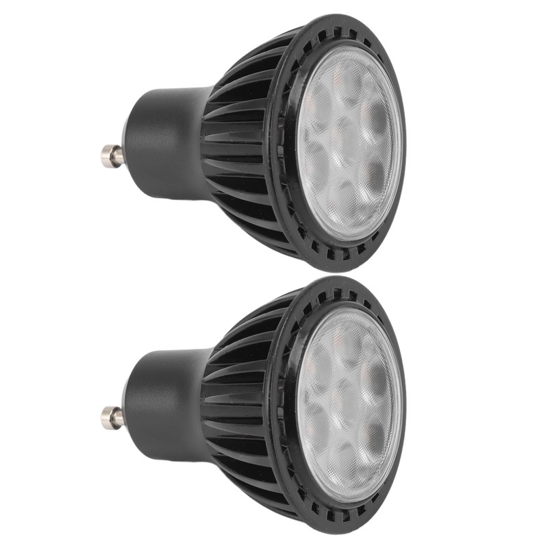 2PCS GU10 Spotlight Bulb 3000K 7W Warm Light LED Bulb