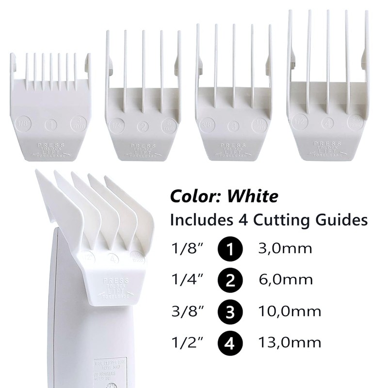 2 Pack Professional Peanut Replacement Blades with 4 Professional Clipper