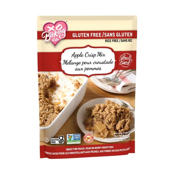 XO Baking Co. Gluten Free Small Batch Apple Crisp Mix;