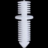 Rexka 10pcs Double End Xmas Tree Retainers Clips 11/32" Stem