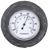 Esschert Design USA LS226 Round Slate Thermometer