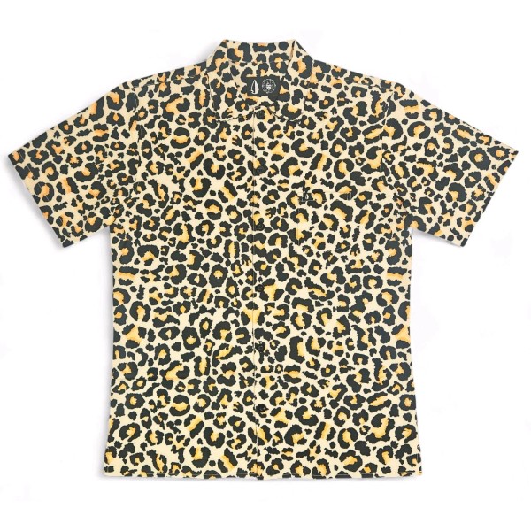 Tachuntfish THF Mojito Leopard Print Button Up Shirt Mens 3XL