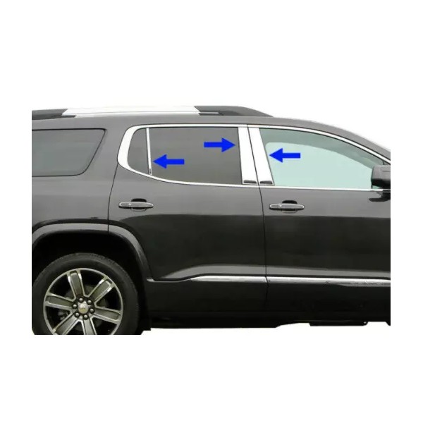 Best for Less For 2017-2025 GMC Acadia Chrome Stainless Steel