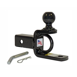 ATV/UTV Ball Mount for 2 Inch Receivers with 2 Inch Hitch Ball - Made in U.S.A.