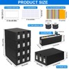 12000+ Trading Card Storage Box for Commander Display, Card Deck
