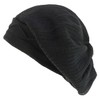 Armycrew Dreadlock 100% Cotton Slouchy Long Rasta Knit Beanie -