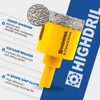 Dry Diamond Core Drill Bit,HIGHDRIL 2pcs Diameter 28mm 1-1/8" with