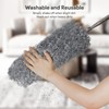 DELUX Microfiber Feather Duster,7 PCS Reusable Bendable Washable Cobweb Duster