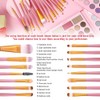 UCANBE Eyeshadow Palette with 15Pcs Brushes Makeup Set, Pigmented 86