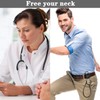 Artificial Leather Stethoscope Holder Handmade Stethoscope Hip Holder with Clip