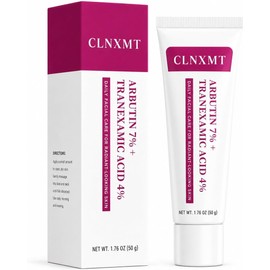 Arbutina 7% + Ácido Tranexámico 4% Crema facial, 1.76 oz Crema facial suave de día con Arbutina y Ácido Tranexámico Diseñado for una fácil aplicación y cuidado de la piel facial