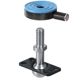 iSHOXS Tripod Adapter - Threaded Adapter Action Cam Accessory Holder, Compatible with GoPro/Rollei/Sony and Action and Sports Cameras, Stainless Steel, 1/4 Inch