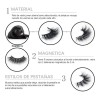 Pestañas Magnéticas Maquillajes Reutilizable Super Suave 8x1