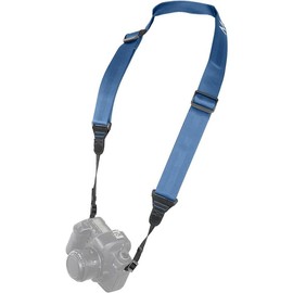 NS-200 Nylon-Webbed Camera Strap with Gel Shoulder Strap for DSLR's and Binoculars - Color: Cyan