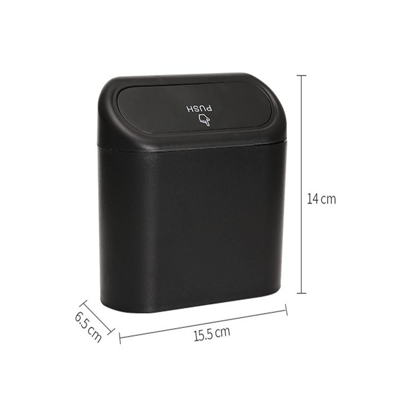 2 PCS Car Trash Can with Lid, Car Trash Bin