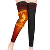 Self Heating Leg Warmers with Non Slip Straps Unisex Winter