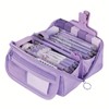 Large Capacity Pencil Case for Students – Multi-Compartment Stationery Organizer