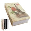 DAJASD Book Safe with Combination Lock, 24 x 15.5 x