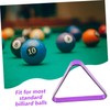 Mipcase Table Billiard Rack Durable Pool Triangle Rack for Snooker