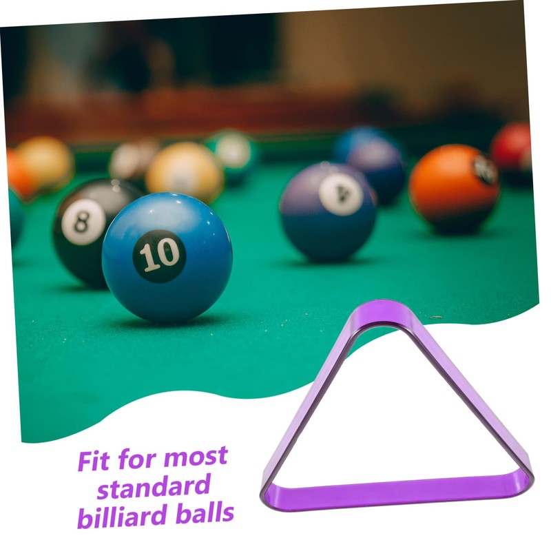 Mipcase Table Billiard Rack Durable Pool Triangle Rack for Snooker